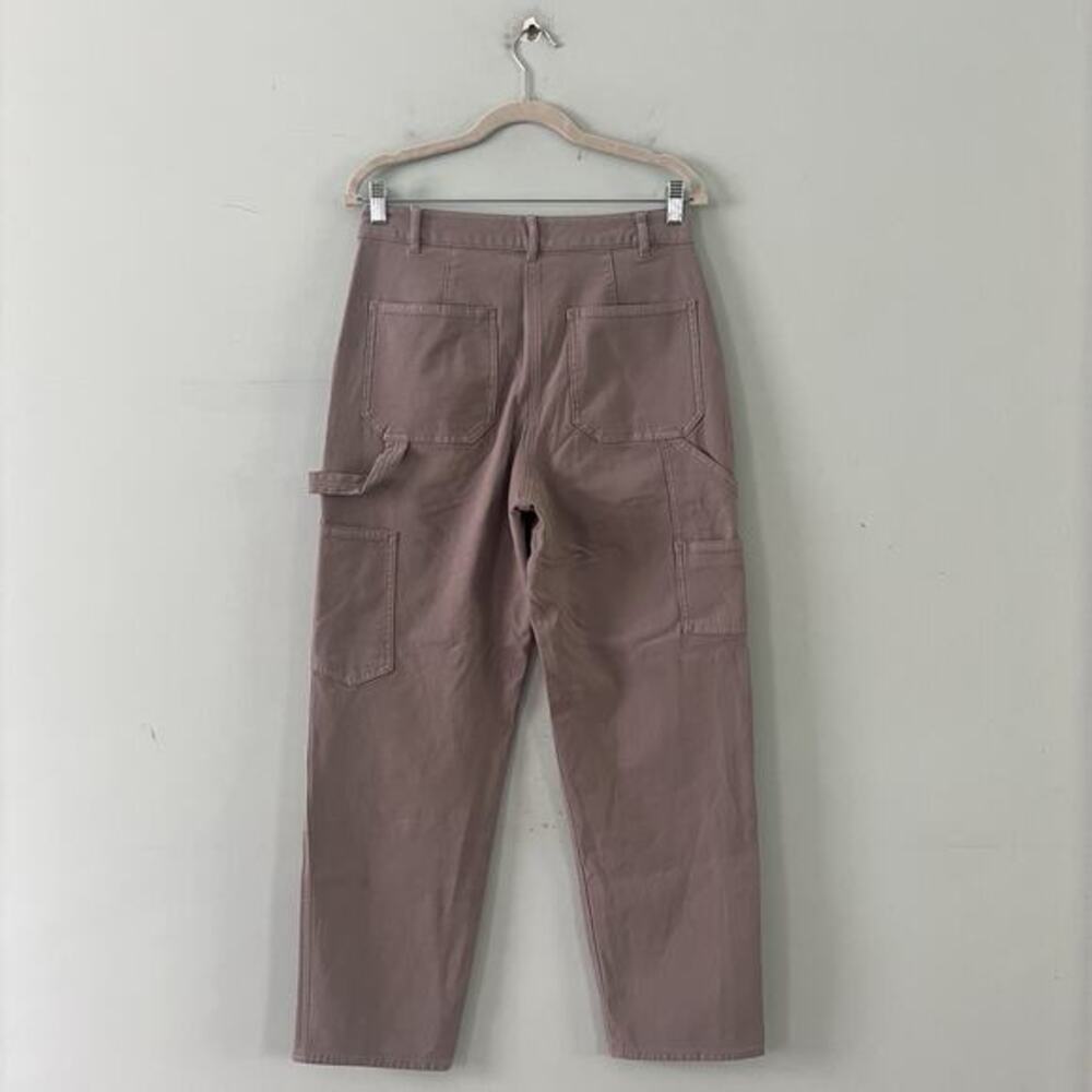 Aritzia Straight Leg Pants in Dusty Mauve - Picture 2 of 5